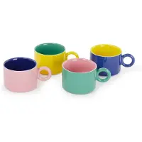 &Klevering - Chiquito Tasse, 0,2 L, bunt (4er-Set)