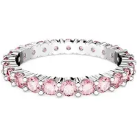 Swarovski Matrix Ring Rundschliff Rosa