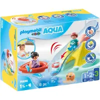 Playmobil 1.2.3. 70635 Badeinsel mit Wasserrutsche