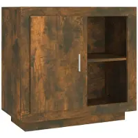 vidaXL Sideboard Räuchereiche 80x40x75 cm