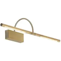LUCANDE Fehmke LED Wandleuchte Antique Brass - , Fehmke, Bronze / Altmessing, für Wohnzimmer, Aluminium, Antik