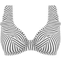 Freya Swim Unwattierter Bikini BH Jewel Cove | Grösse: 85G | Farbe: Schwarz/Weiß