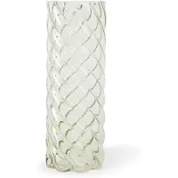 &k amsterdam &klevering - Marshmallow Vase 33 x Ø 12 cm, grün