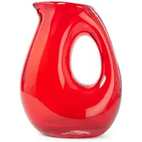 Pols Potten Karaffe Jug with Hole Red 850 ml