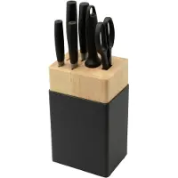 Zwilling NOW S, Messer-Block/Besteck-Set, Edelstahl, Kunststoff, 1 Werkzeug, Messerschärfer, Edelstahl