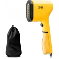 Calor DT2026C0, Tragbare Dampfbürste, 0,07 l, Gelb, Tasten, 20 g/min, 2 m
