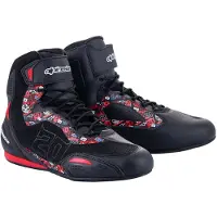 Alpinestars FQ20 Faster-3 Rideknit Schuhe Black Bright Red, Größe: 9