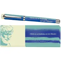 Moses Tintenroller libri-x Heraklit, 83436, Gehäuse blau, Schreibfarbe blau