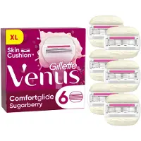 Gillette - Damenrasierklingen 'Sugarberry Comfortglide' 6 St Sonstige