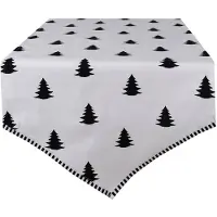 Clayre & Eef Tischläufer in Weiß - (L)160 x (B)50 cm - onesize