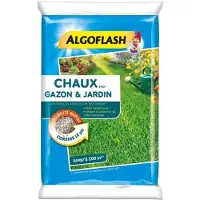 ALGOFLASH Kalk für Rasen und Garten - 10 kg