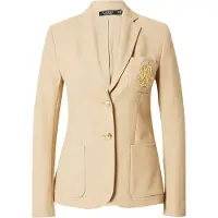Ralph Lauren für Damen. 200797305013 Amerikanische Jacke mit beigem gedrehtem Jacquard (L), Lässig, Baumwolle, Klassisch