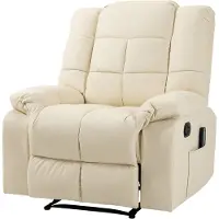 HOMCOM Massagesessel Fernsehsessel mit Liegefunktion 8 Massagepunkte