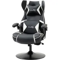 Vinsetto Gamingsessel mit Wippfunktion Gamingstuhl mit Lautsprecher Bürostuhl PU
