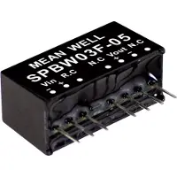 MEAN WELL DC/DCWandlerModule Serie SPBW03 SIP/SIL8 Case Single Output 1 geregelt