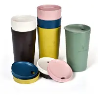 Light My Fire MyCup'n Lid large Kaffeebecher dustypink