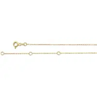 Jackie Gold Medina Amethyst Halskette aus 14 Karat Gelbgold