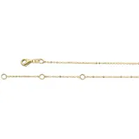 Jackie Gold Halskette - Jackie Plain Heart Necklace - Gr. unisize - in Gold - für Damen