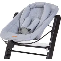 Childhome - Newborn Evosit - Hochstuhl - Black Jersey - Verstellbar - Neugeborene bis 6 Monate