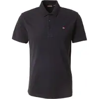 Napapijri Poloshirt Ealis NP0A4H8B Schwarz Regular Fit