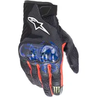 Alpinestars FQ20 SMX-1 Air V2 Monster Schwarz Blau Bright Rot Grün Handschuhe Größe M