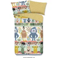 Muller Textil Good Morning Kinderbettwäsche "monster Tiere" - Multi - (140x200/220 cm) - Baumwolle
