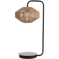 Light & Living Tischleuchte aus Rattan Lyra Ø 26cm