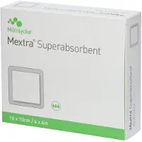 No Brand Mextra Suprasorb 10x10 cm 610700 10 St Kompressen