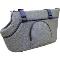 Kerbl Reisetasche für Hund Marie, grau 46x23x25cm