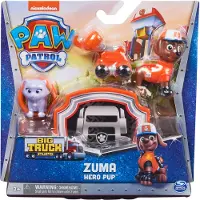Spin Master PAW Patrol , Big Truck Pups, Chase als Action-Figur mit Rettungsdrohne zum Anheften, Kabine als Hauptquartier und tierischer Freund, Kinderspielzeug, 3 Jahr(e), Paw Patrol, Mehrfarbig