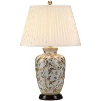 Elstead Lighting Elstead Gold Birds Tischleuchte E27 Gold Creme, UK