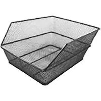 Mvtek Rectangular Hinterer Korb Schwarz Schwarz One Size