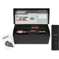 Coast Taschenlampe HP7 730 Lumen schwarz rot
