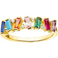 Thomas Sabo Ring bunte Steine gold