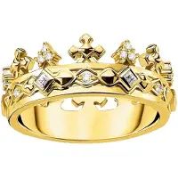 Thomas Sabo Ring Krone gold
