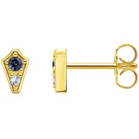 Thomas Sabo Ohrstecker Royalty mit Steinen Gold