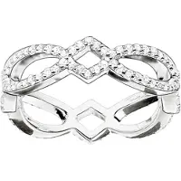 Thomas Sabo Eternityring Love Knot Zirkonia TR2085-051-14