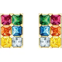 Thomas Sabo Ohrstecker Bunte Steine Gold