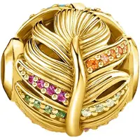 Thomas Sabo Bead Feder gold K0340-488-7