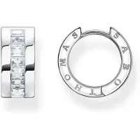 Thomas Sabo Creolen Weisse Steine Pavé Silber