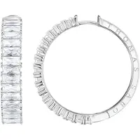 Thomas Sabo CR683-051-14 Damen-Creolen Ohrringe Weiße Steine Pavé