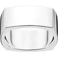 Thomas Sabo Ring Viereckig Silber in silber | Gr.: 50
