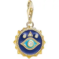 Thomas Sabo Blaues Nazar Auge 1663-565-32 Charm Anhänger