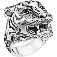 Thomas Sabo - TR2294-643-21-64 - Ring - Unisex - 925er Silber - Rebel at Heart - Weite 64