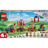 LEGO | Disney: Disney Geburtstagszug Set mit Moana, Woody, Peter Pan und Tinker Bell Zug-Spielzeug plus Micky und Minnie Maus, für Kinder ab 4 Jahren, Disney's Serie zum 100. Geburtstag 43212
