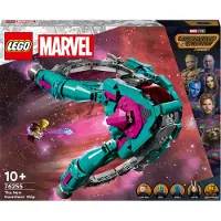 LEGO 76255 Marvel Das neue Schiff der Guardians of the Galaxy Volume 3 Bau-Spielzeug mit Mantis, Drax & Star-Lord Minifiguren, Superhelden-Raumschiff-Set