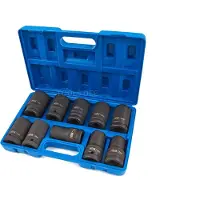 HBM 10-teiliger 1inch Kraft-Steckschlüssel-Satz