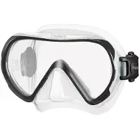 Tusa Tauchmaske INO - Transparent - Schwarz