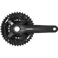 Shimano Altus Mt210 Chain Guard Kurbelgarnitur Schwarz 170 mm / 40/30/22t Schwarz 170 mm