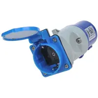 Proplus Adapter Kupplung von CEE nach Schuko Steckdose